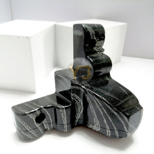 Black Wood Grain Plastic Sofa Legs