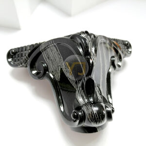 Black Wood Grain Plastic Sofa Legs